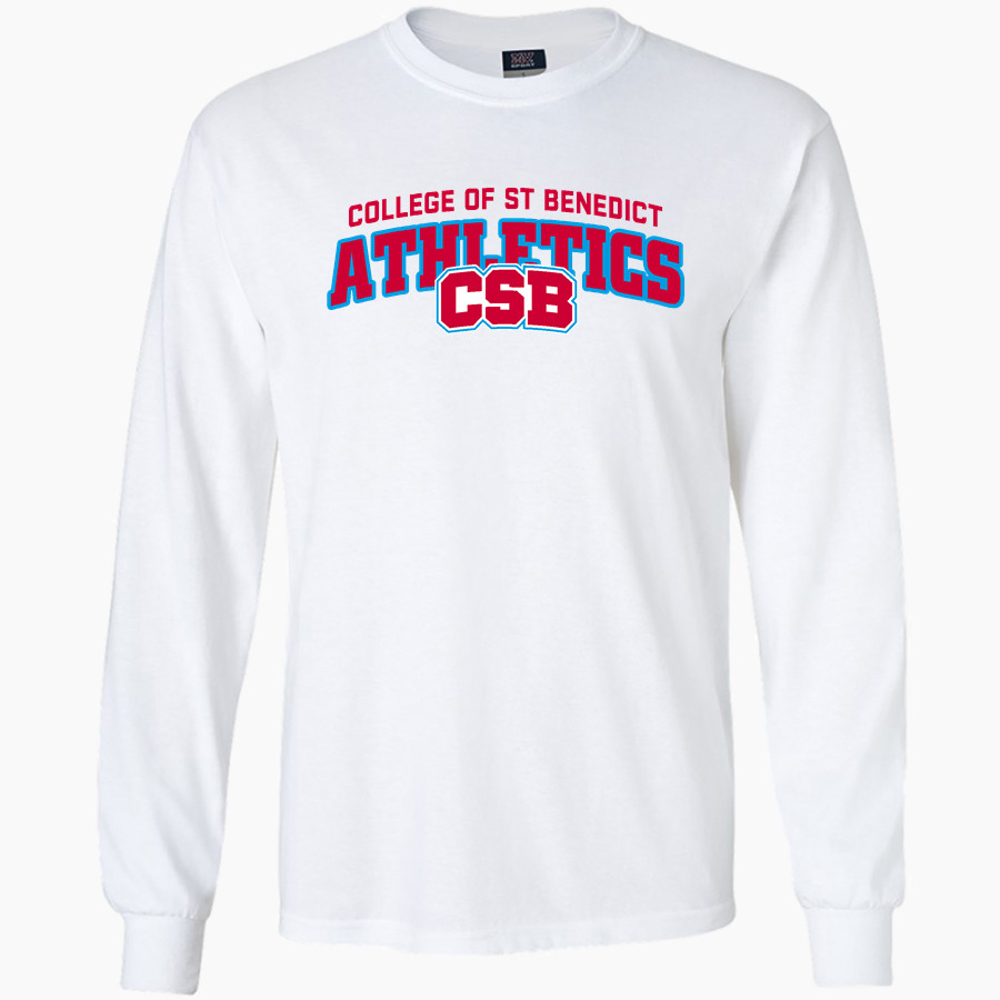 COLLEGE OF ST BENEDICT Bennies <span class="pdp-name-mascot">COLLEGE OF ST BENEDICT</span> MV Sport Men's Classic Long Sleeve Tee