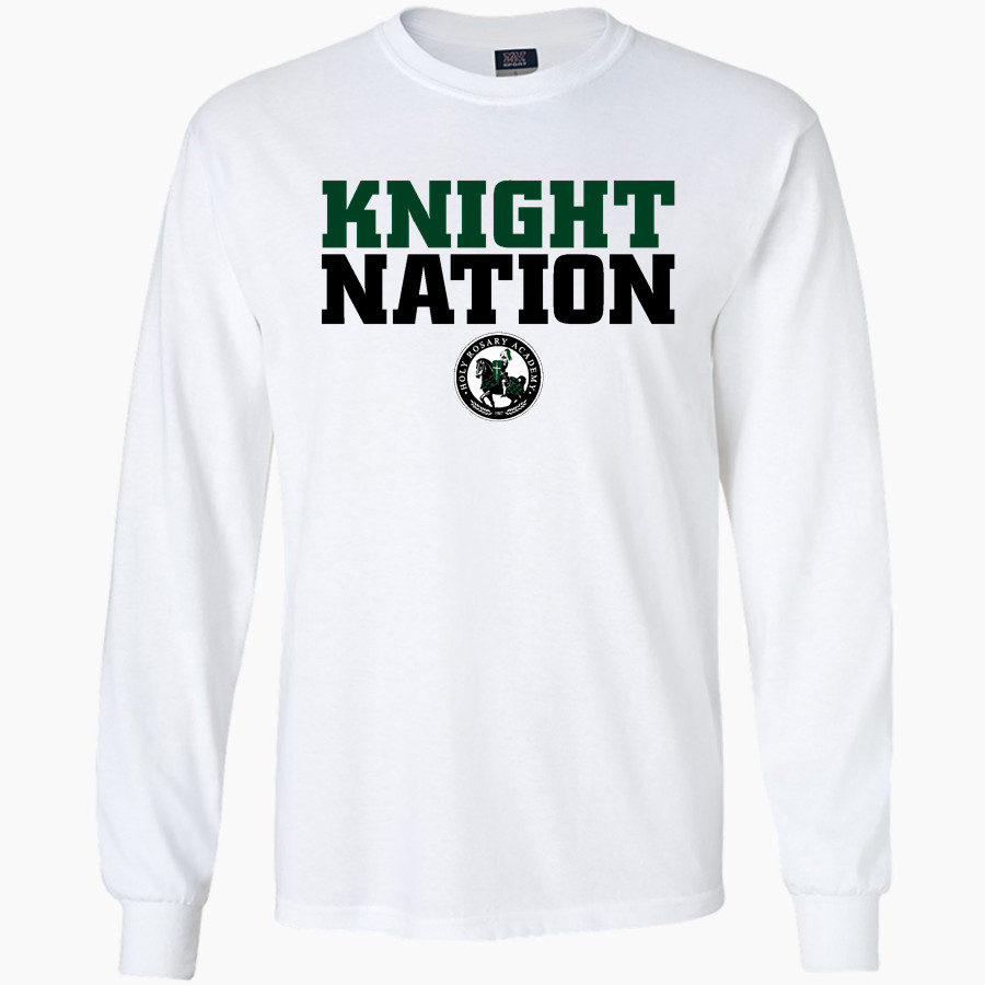 Holy Rosary Academy Knights <span class="pdp-name-mascot">Holy Rosary Academy Knights</span> MV Sport Men's Classic Long Sleeve Tee