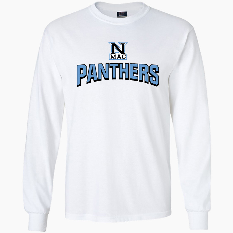 NORTH MAC HIGH SCHOOL PANTHERS <span class="pdp-name-mascot">NORTH MAC PANTHERS</span> MV Sport Men's Classic Long Sleeve Tee