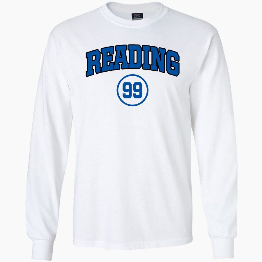 READING SENIOR HIGH SCHOOL BLUE DEVILS <span class="pdp-name-mascot">READING BLUE DEVILS</span> MV Sport Men's Classic Long Sleeve Tee