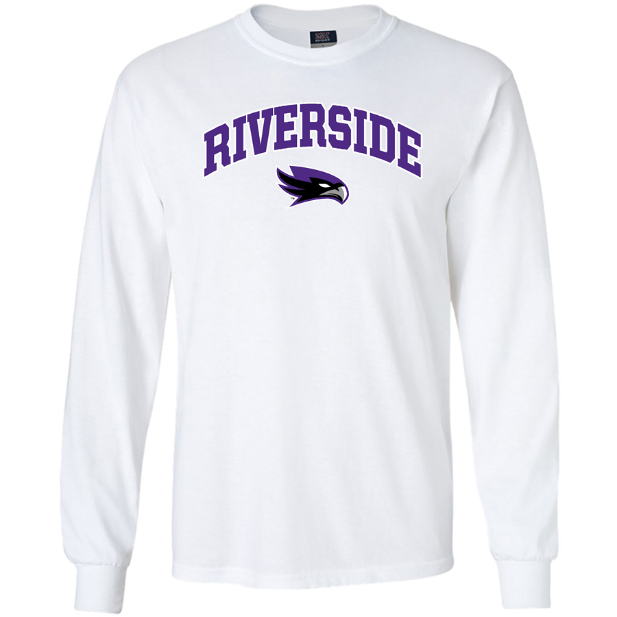 Riverside Raptors <span class="pdp-name-mascot">Riverside High School Raptors</span> MV Sport Men's Classic Long Sleeve Tee