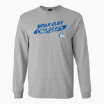 BRIAR CLIFF Chargers <span class="pdp-name-mascot">BRIAR CLIFF Chargers</span> MV Sport Men's Classic Long Sleeve Tee Front Thumbnail