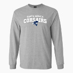 Santa Monica Corsairs <span class="pdp-name-mascot">Santa Monica College Corsairs</span> MV Sport Men's Classic Long Sleeve Tee Front Thumbnail