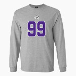 HYDRO-EAKLY HIGH SCHOOL BOBCATS MV Sport Men's Classic Long Sleeve Tee Front Thumbnail