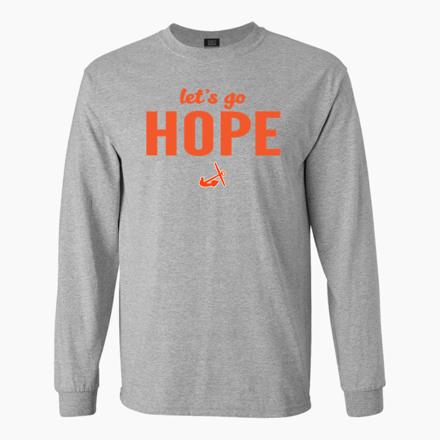 Hope College Online Athletics Store <span class="pdp-name-mascot">Hope Flying Dutch</span> MV Sport Men's Classic Long Sleeve Tee