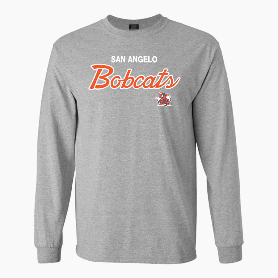 SAN ANGELO CENTRAL HIGH SCHOOL BOBCATS <span class="pdp-name-mascot">SAN ANGELO BOBCATS</span> MV Sport Men's Classic Long Sleeve Tee