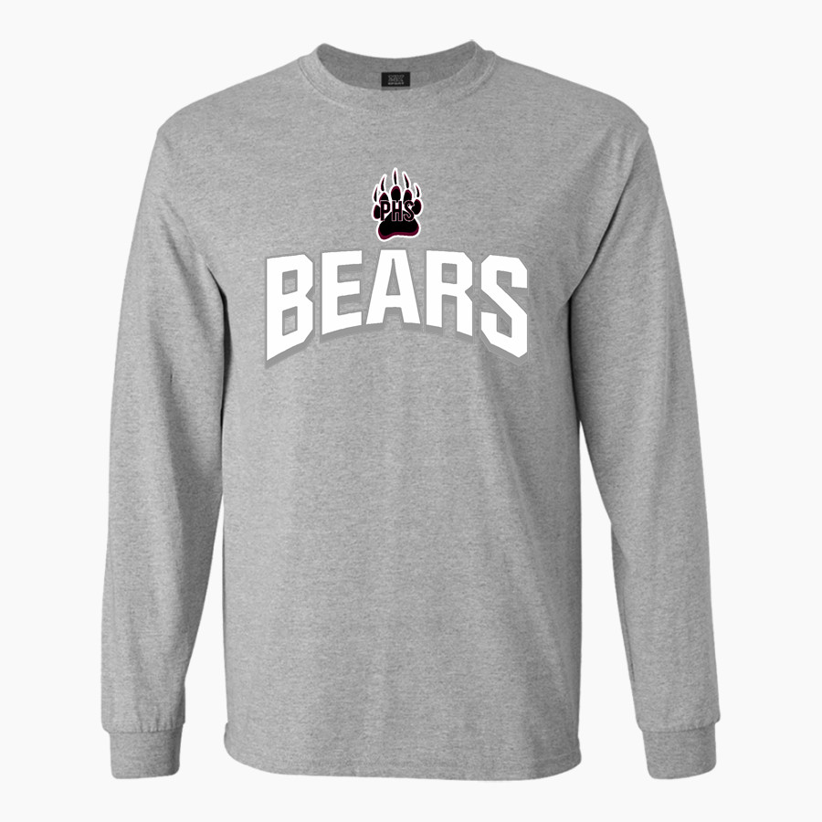 Paideia High Bears <span class="pdp-name-mascot">Paideia High School Bears</span> MV Sport Men's Classic Long Sleeve Tee