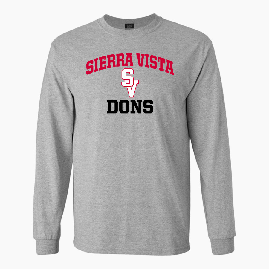 SIERRA VISTA HIGH SCHOOL DONS <span class="pdp-name-mascot">SIERRA VISTA DONS</span> MV Sport Men's Classic Long Sleeve Tee