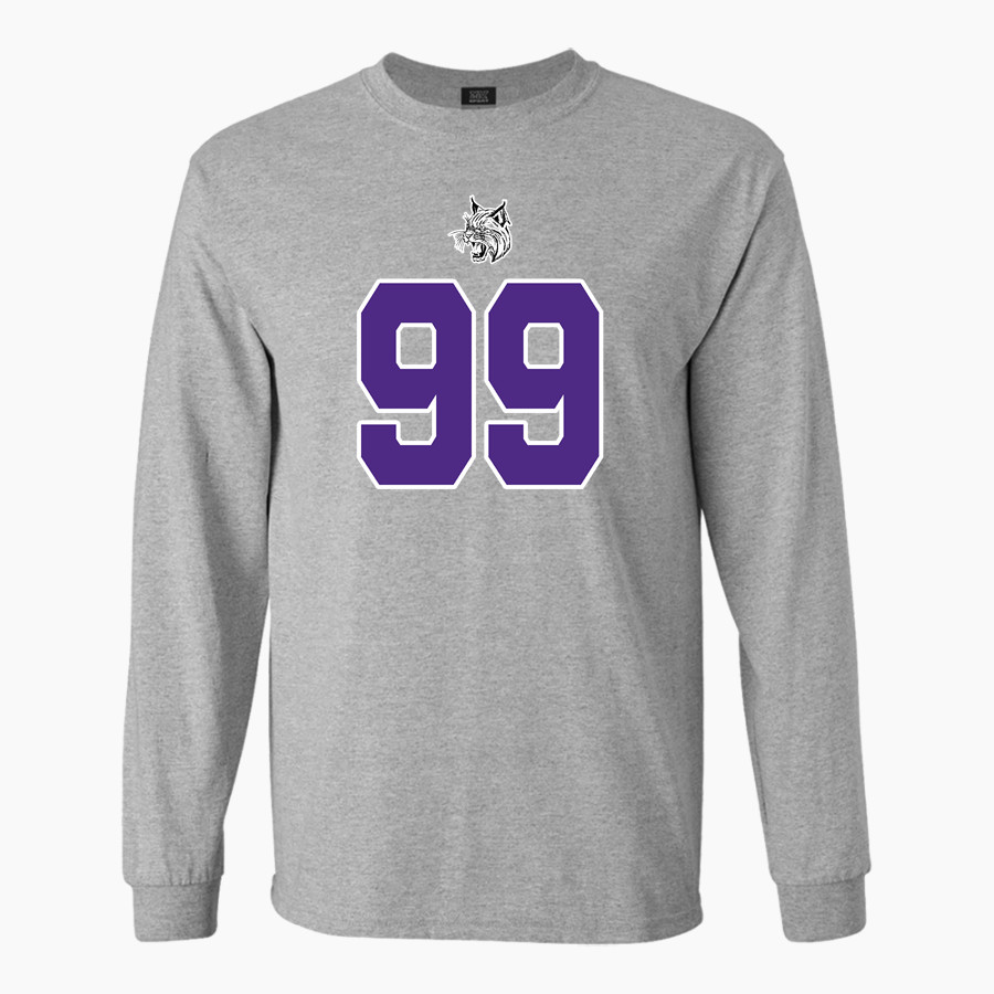 HYDRO-EAKLY HIGH SCHOOL BOBCATS MV Sport Men's Classic Long Sleeve Tee