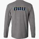 Oral Roberts Golden Eagles <span class="pdp-name-mascot">Oral Roberts Golden Eagles</span> MV Sport Men's Classic Long Sleeve Tee Front Thumbnail