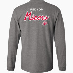 Red Top Miners MV Sport Men's Classic Long Sleeve Tee Front Thumbnail