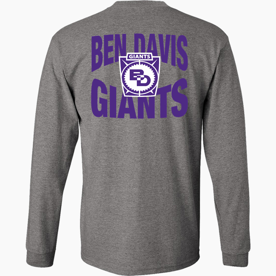 Ben Davis Giants MV Sport Men's Classic Long Sleeve Tee