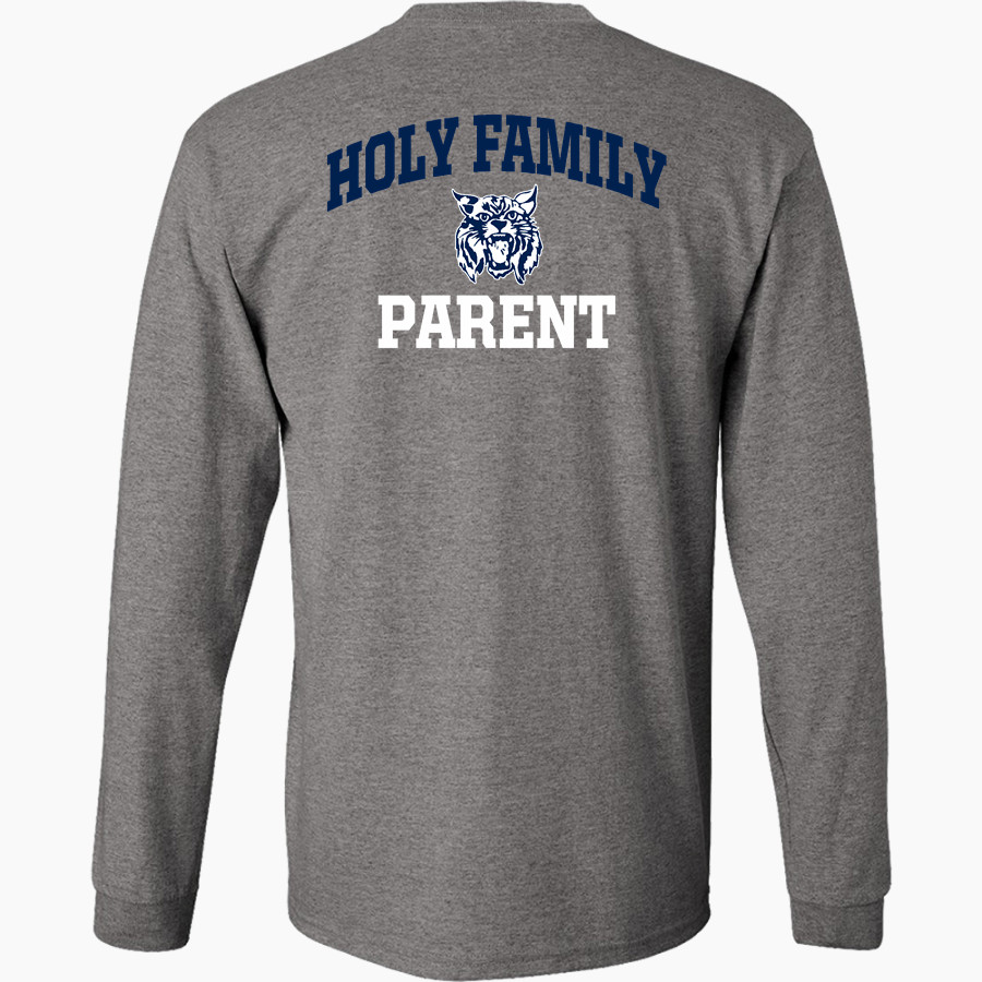 Holy Family Wildcats <span class="pdp-name-mascot">Holy Family Wildcats</span> MV Sport Men's Classic Long Sleeve Tee