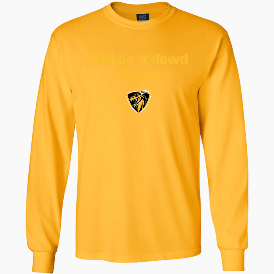 BISHOP O'DOWD HIGH SCHOOL DRAGONS <span class="pdp-name-mascot">BISHOP O‘DOWD DRAGONS</span> MV Sport Men's Classic Long Sleeve Tee