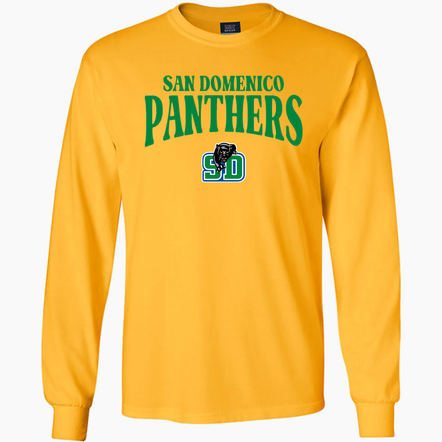 San Domenico Panthers <span class="pdp-name-mascot">San Domenico Panthers</span> MV Sport Men's Classic Long Sleeve Tee