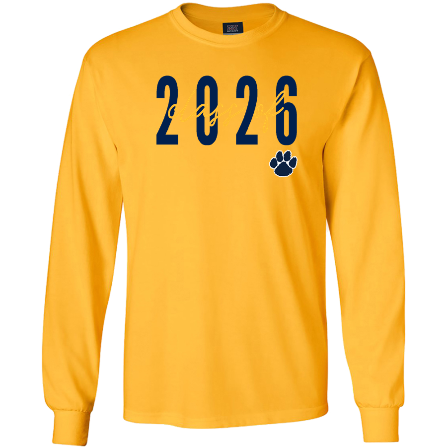 Goldsboro Cougars <span class="pdp-name-mascot">Goldsboro Cougars</span> MV Sport Men's Classic Long Sleeve Tee