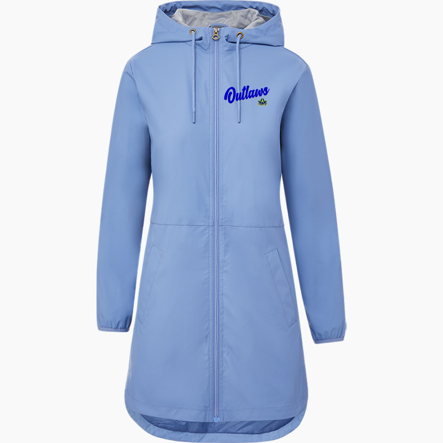 Ocean State Outlaws Outlaws <span class="pdp-name-mascot">Ocean State Outlaws</span> MV Sport Weatherproof Vintage Women's Rain Jacket