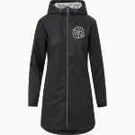 Cornell Rams <span class="pdp-name-mascot">Cornell Rams</span> MV Sport Weatherproof Vintage Women's Rain Jacket Front Thumbnail