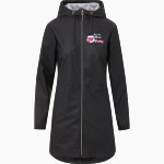 National Wrestling Coaches Association <span class="pdp-name-mascot">NWCA</span> MV Sport Weatherproof Vintage Women's Rain Jacket Front Thumbnail