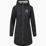 PIEDMONT CHRISTIAN SCHOOL CRUSADERS MV Sport Weatherproof Vintage Women's Rain Jacket Front Thumbnail