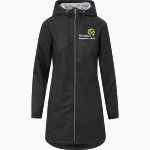 Princeton Montessori School <span class="pdp-name-mascot">Princeton Montessori Deer</span> MV Sport Weatherproof Vintage Women's Rain Jacket Front Thumbnail