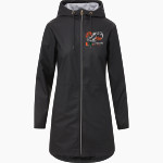 Shark Research & Conservation The Official Online Store <span class="pdp-name-mascot">SRC Sharks</span> MV Sport Weatherproof Vintage Women's Rain Jacket Front Thumbnail