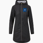 VOLUNTEER HIGH SCHOOL FALCONS <span class="pdp-name-mascot">VOLUNTEER FALCONS</span> MV Sport Weatherproof Vintage Women's Rain Jacket Front Thumbnail