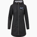 Pioneer Wildcats <span class="pdp-name-mascot">Pioneer Middle School Wildcats</span> MV Sport Weatherproof Vintage Women's Rain Jacket Front Thumbnail