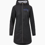 Johnson Atom Smashers <span class="pdp-name-mascot">Sol C. Johnson Atom Smashers</span> MV Sport Weatherproof Vintage Women's Rain Jacket Front Thumbnail