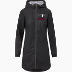 PARKER SCHOOL BULLS <span class="pdp-name-mascot">PARKER BULLS</span> MV Sport Weatherproof Vintage Women's Rain Jacket Front Thumbnail