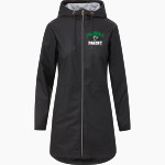 PALMDALE HIGH SCHOOL FALCONS MV Sport Weatherproof Vintage Women's Rain Jacket Front Thumbnail