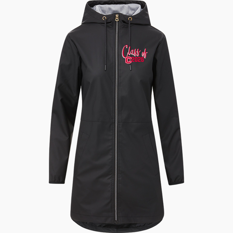 Chariton Chargers <span class="pdp-name-mascot">Chariton Chargers</span> MV Sport Weatherproof Vintage Women's Rain Jacket