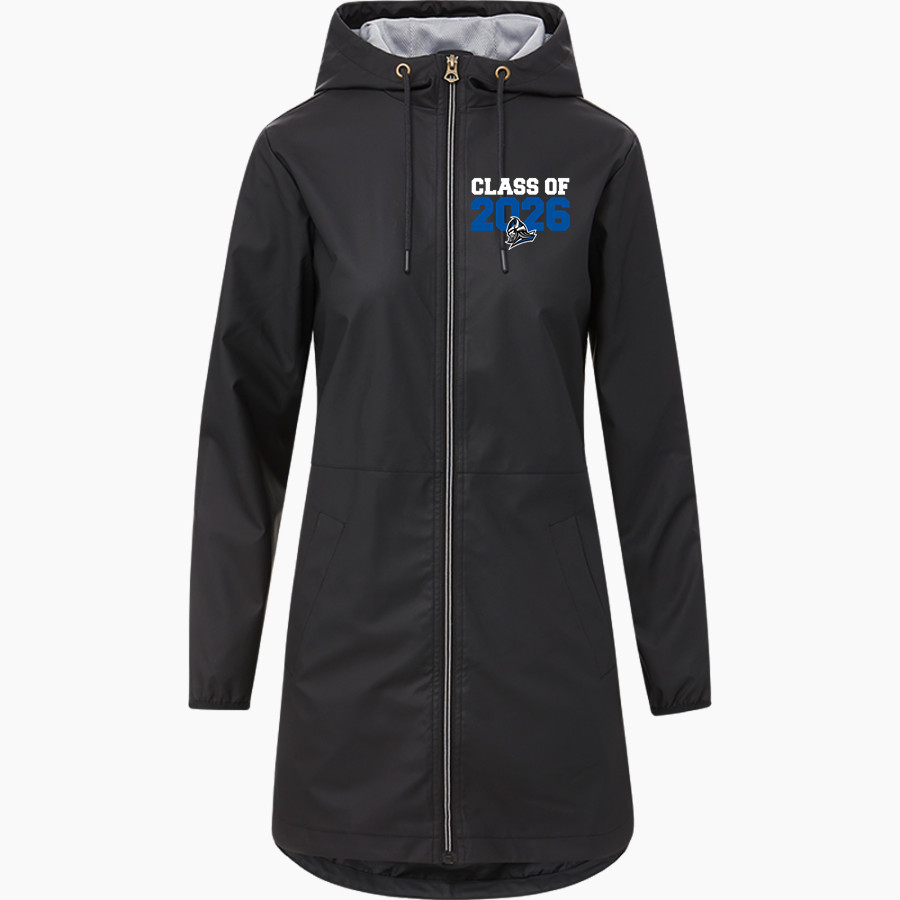 Winnebago Lutheran Vikings Online Store <span class="pdp-name-mascot">Winnebago Lutheran Academy Vikings</span> MV Sport Weatherproof Vintage Women's Rain Jacket