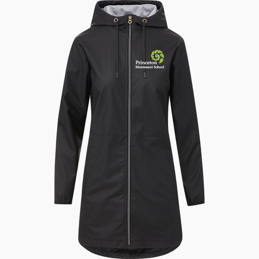 Princeton Montessori School <span class="pdp-name-mascot">Princeton Montessori Deer</span> MV Sport Weatherproof Vintage Women's Rain Jacket