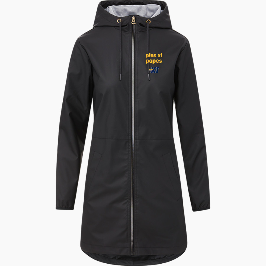 Pius XI Catholic High School Official Online Store <span class="pdp-name-mascot">Pius XI Popes</span> MV Sport Weatherproof Vintage Women's Rain Jacket