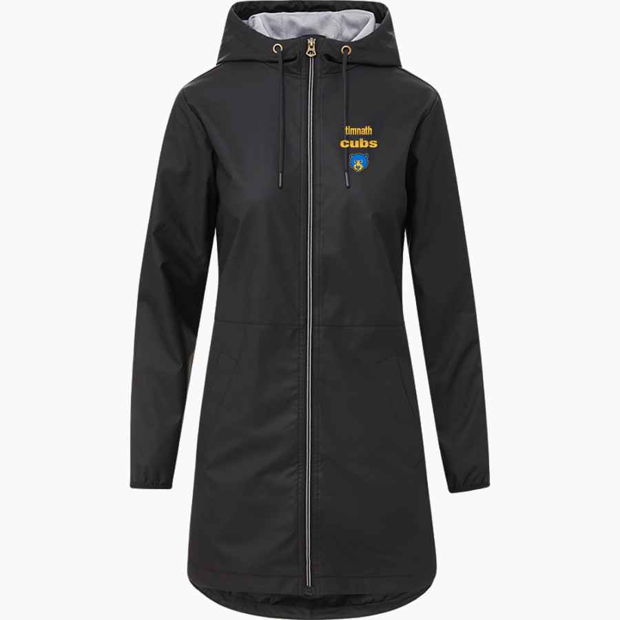 Timnath High School Cubs <span class="pdp-name-mascot">Timnath High School Cubs</span> MV Sport Weatherproof Vintage Women's Rain Jacket