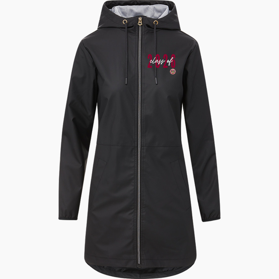 RIO VISTA HIGH SCHOOL RAMS <span class="pdp-name-mascot">RIO VISTA RAMS</span> MV Sport Weatherproof Vintage Women's Rain Jacket
