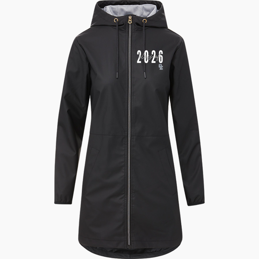 Oswego East Wolves <span class="pdp-name-mascot">Oswego East Wolves</span> MV Sport Weatherproof Vintage Women's Rain Jacket
