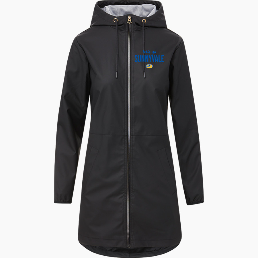SUNNYVALE HIGH SCHOOL RAIDERS <span class="pdp-name-mascot">SUNNYVALE RAIDERS</span> MV Sport Weatherproof Vintage Women's Rain Jacket
