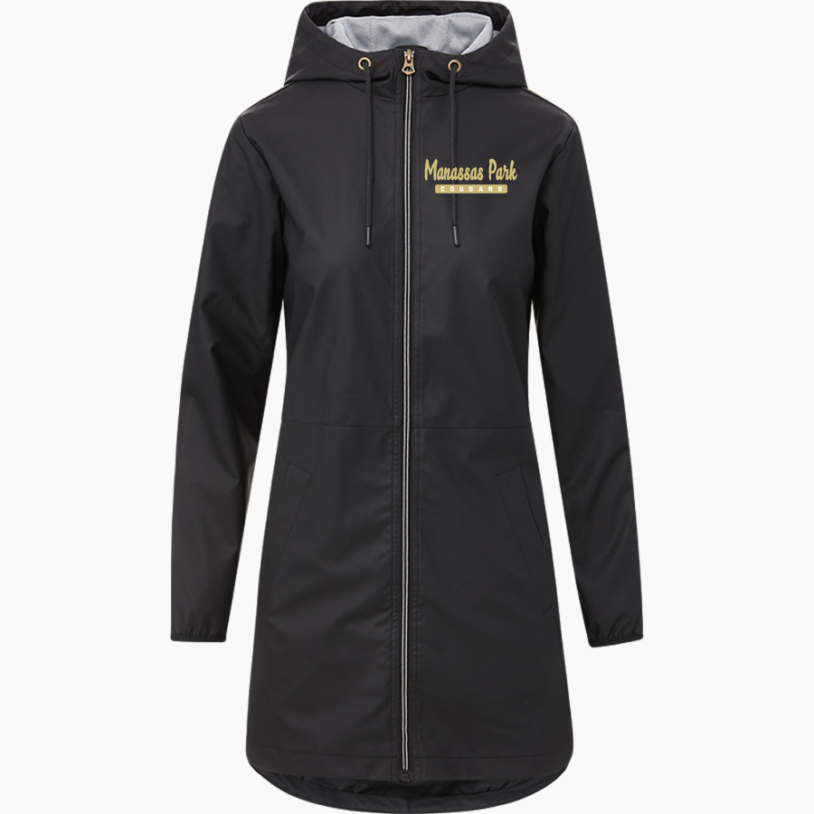 Manassas Park Cougars <span class="pdp-name-mascot">Manassas Park Cougars</span> MV Sport Weatherproof Vintage Women's Rain Jacket
