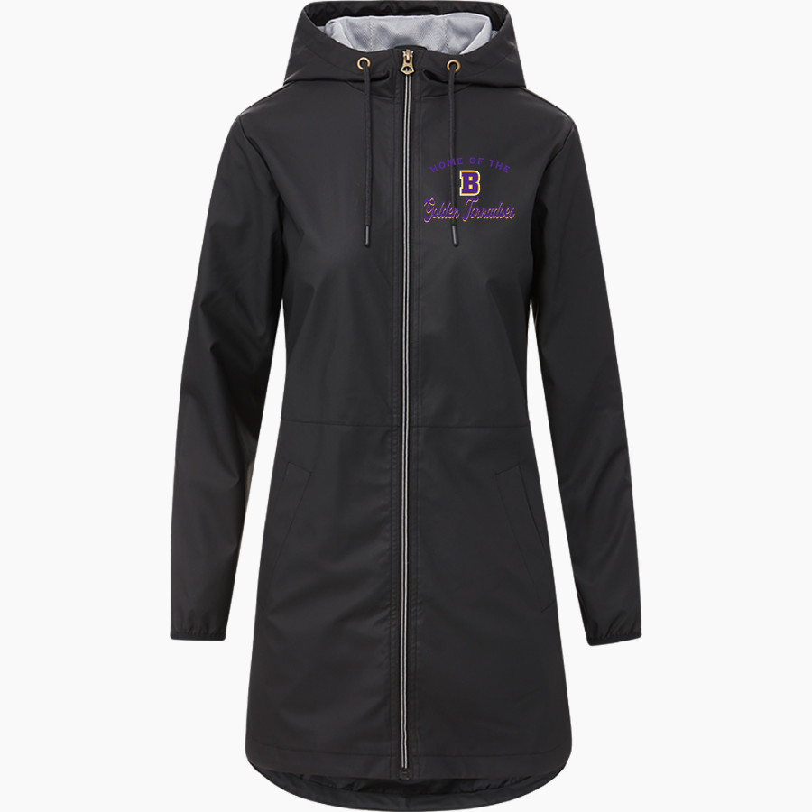 BALL HIGH SCHOOL GOLDEN TORNADOES <span class="pdp-name-mascot">BALL GOLDEN TORNADOES</span> MV Sport Weatherproof Vintage Women's Rain Jacket