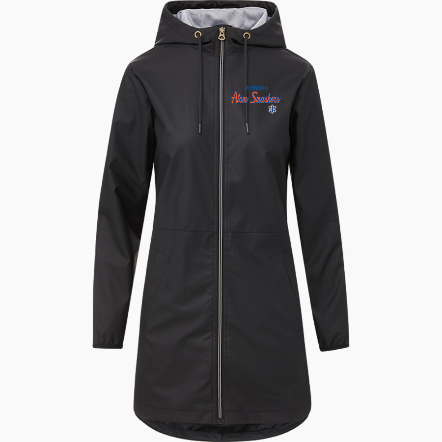Johnson Atom Smashers <span class="pdp-name-mascot">Sol C. Johnson Atom Smashers</span> MV Sport Weatherproof Vintage Women's Rain Jacket