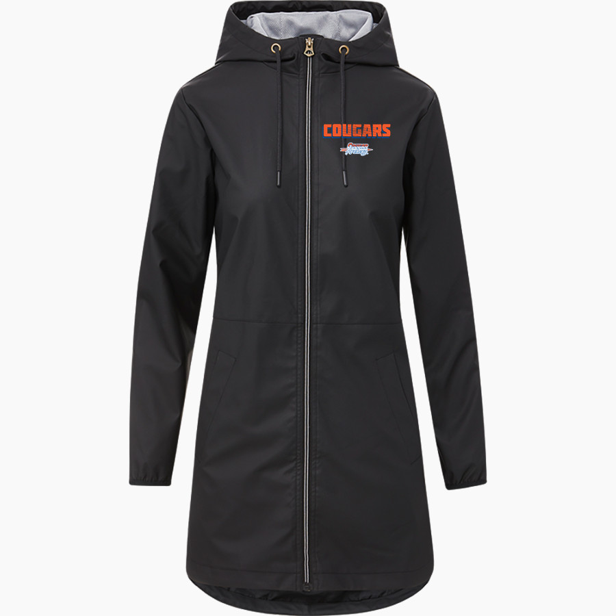 COLUMBIA ACADEMY COUGARS <span class="pdp-name-mascot">COLUMBIA ACADEMY COUGARS</span> MV Sport Weatherproof Vintage Women's Rain Jacket
