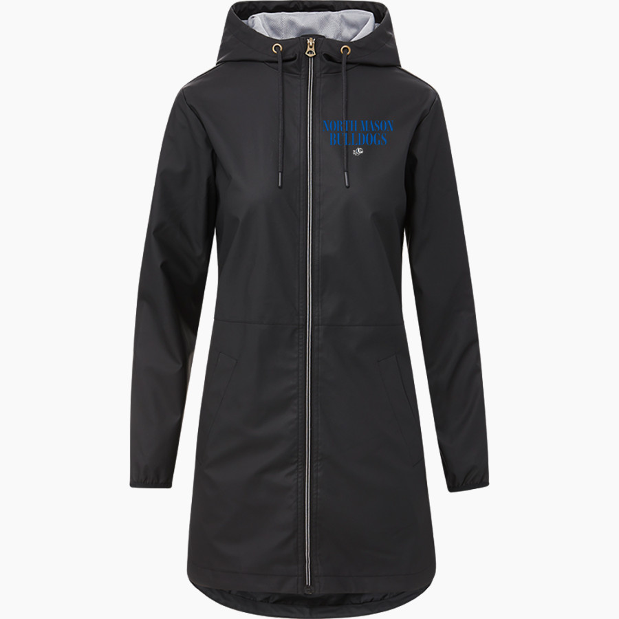 NORTH MASON HIGH SCHOOL BULLDOGS <span class="pdp-name-mascot">NORTH MASON BULLDOGS</span> MV Sport Weatherproof Vintage Women's Rain Jacket