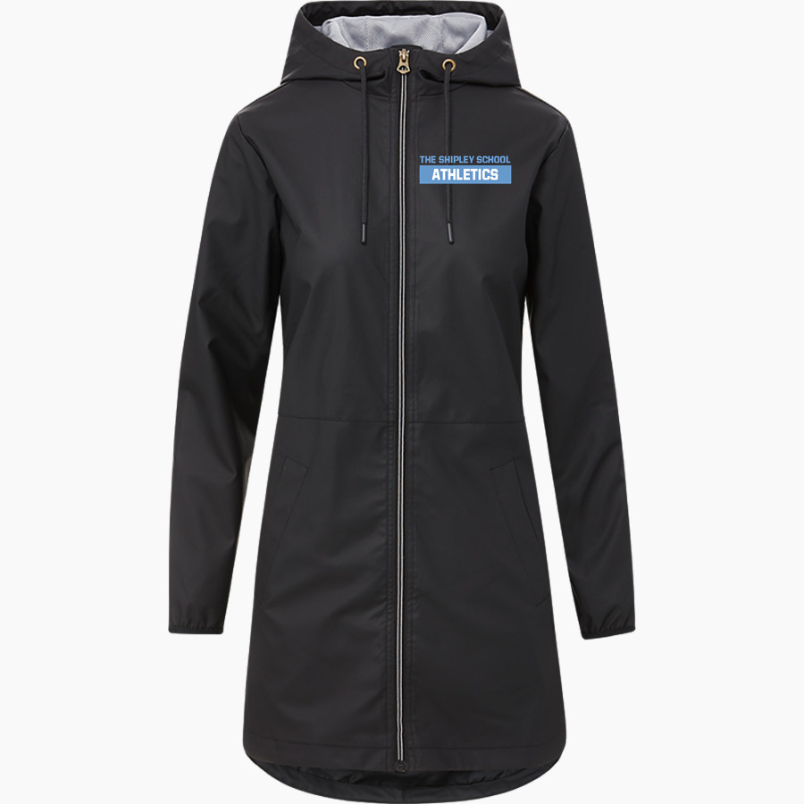 THE SHIPLEY SCHOOL GATORS <span class="pdp-name-mascot">THE SHIPLEY SCHOOL GATORS</span> MV Sport Weatherproof Vintage Women's Rain Jacket