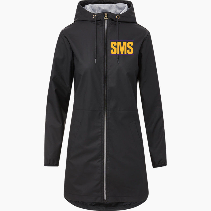 Scottsburg SMS <span class="pdp-name-mascot">Scottsburg SMS</span> MV Sport Weatherproof Vintage Women's Rain Jacket