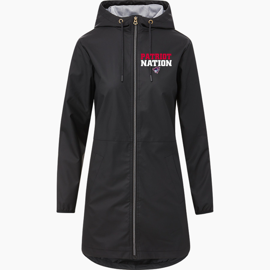 WESTWOOD HIGH SCHOOL PATRIOTS <span class="pdp-name-mascot">WESTWOOD PATRIOTS</span> MV Sport Weatherproof Vintage Women's Rain Jacket