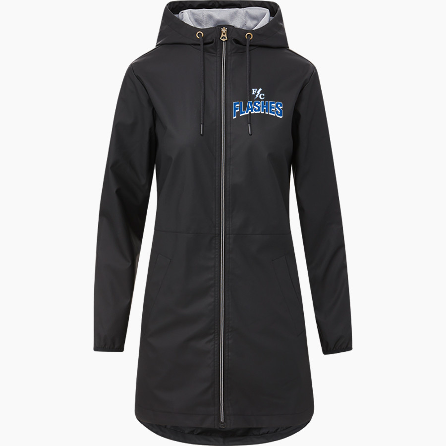 Franklin Central Flashes <span class="pdp-name-mascot">Franklin Central Flashes</span> MV Sport Weatherproof Vintage Women's Rain Jacket