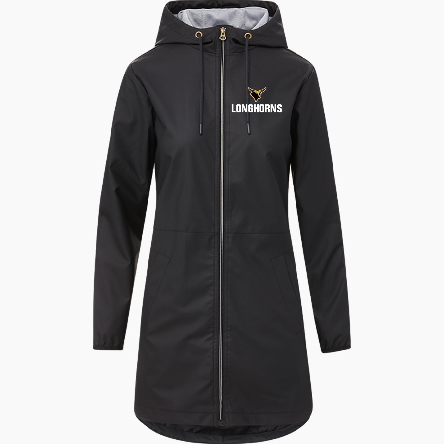 Kell Longhorns <span class="pdp-name-mascot">Kell Longhorns</span> MV Sport Weatherproof Vintage Women's Rain Jacket
