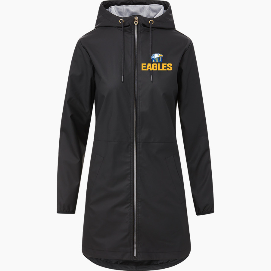 Northwest University Eagles Online Store <span class="pdp-name-mascot">Northwest Eagles</span> MV Sport Weatherproof Vintage Women's Rain Jacket